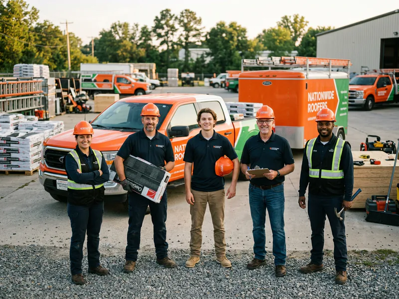 Natiowide Roofers - roof installation in Eugene near me